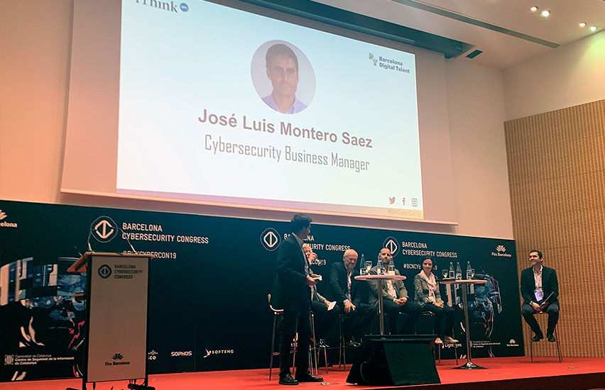 José Luis Montero en la mesa redonda "Cómo afrontar el gap de talento en el ámbito de la ciberseguridad", organizada por la alianza Barcelona Digital Talent